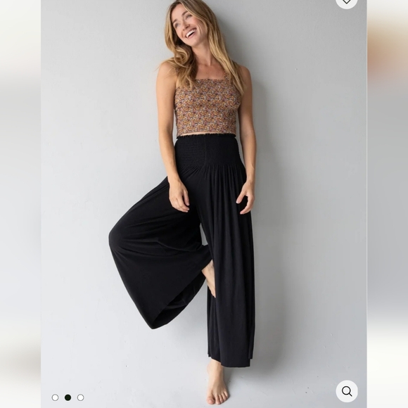 Natural Life Wide Leg Palazzo Lounge Pants - Picture 11 of 13